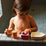 Oli & Carol Rubber bath boat, orange