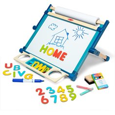 Melissa & Doug Wooden double-sided tabletop easel