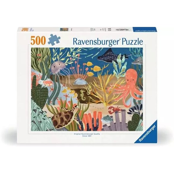 Ravensburger Pussel 500 bitar, ocean whimsie
