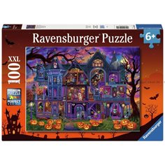 Ravensburger Pussel 100 bitar, Monster house party