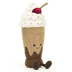 Jellycat Amuseables marin chocolate milkshake