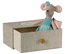 Maileg Dance mouse in daybed, little sister