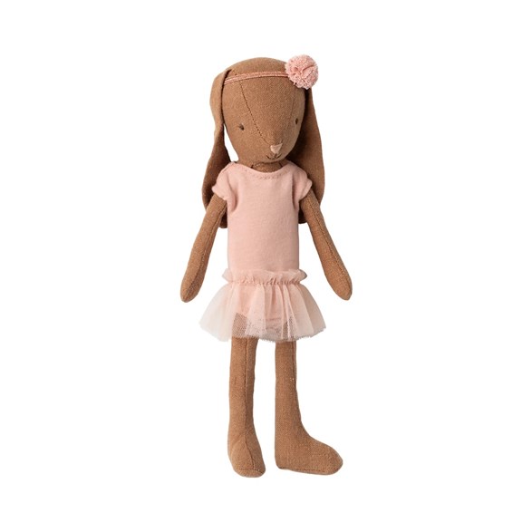 Maileg Bunny size 1 ballet, chocolate brown