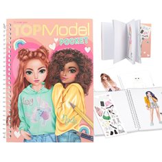 TOPModel/Depesche Fickmålarbok, Nyela & Lexi