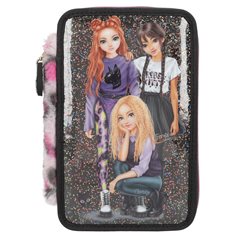 TOPModel/Depesche Trippelpennfodral Rebel Kitty