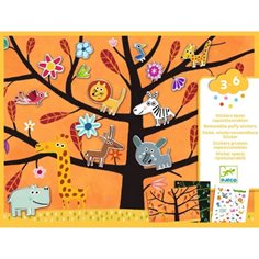 Djeco Reusable stickers, off-ground tag