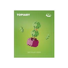 Plus-Plus Topiary