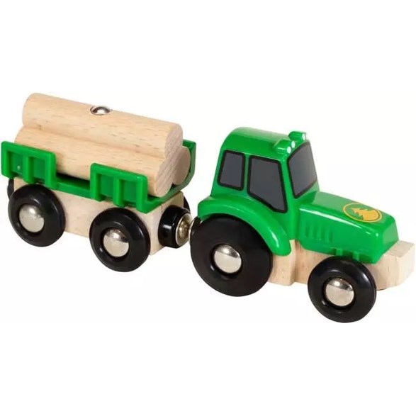 Brio Traktor med last