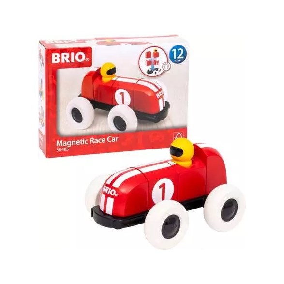 Brio Rrace car med magnet
