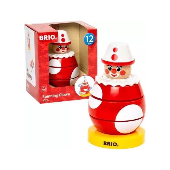 Brio Spinning clown