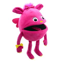 The Puppet Company Handdocka baby monster, rosa