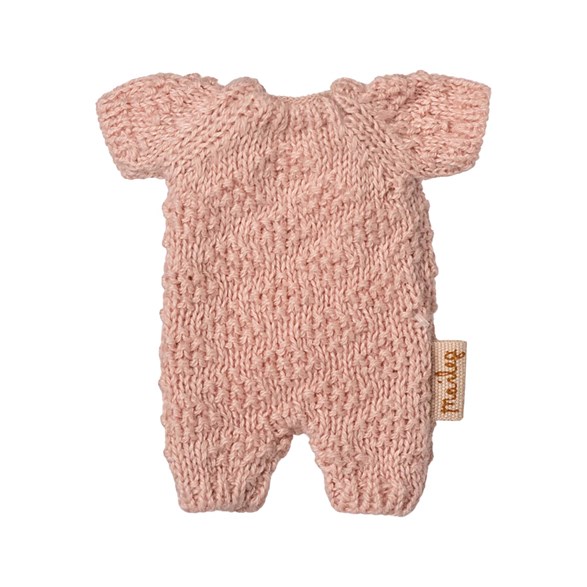 Maileg Knitted suit micro, rose