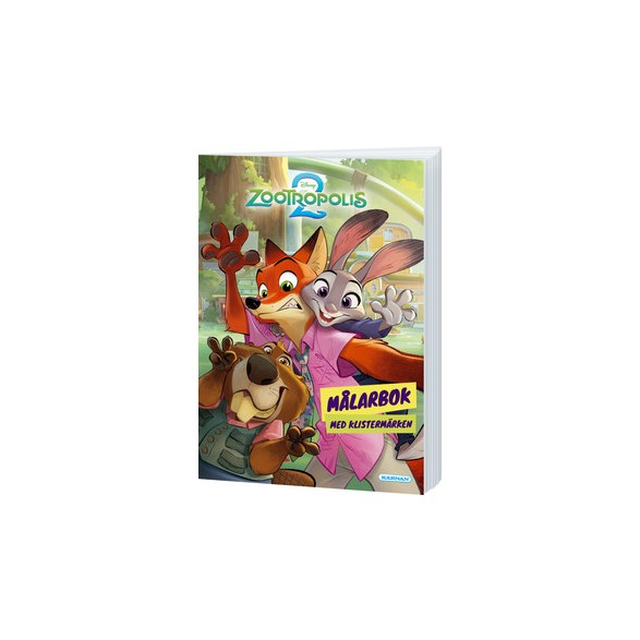 Målarbok Zootropolis 2