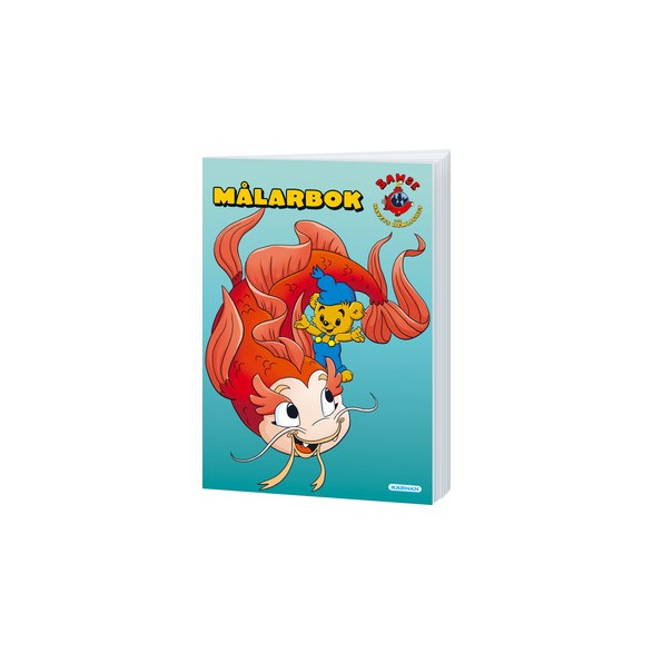 Bamse Målarbok Bamse och havets hemlighet