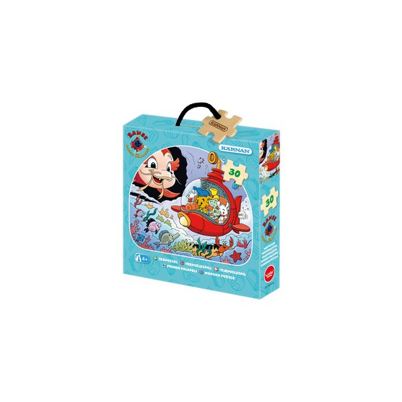 Kärnan Träpussel 30 bitar, Bamse och havets hemlighet