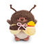 Nici Mymochi 8 cm, Bear Nomo with french fries and bee costume