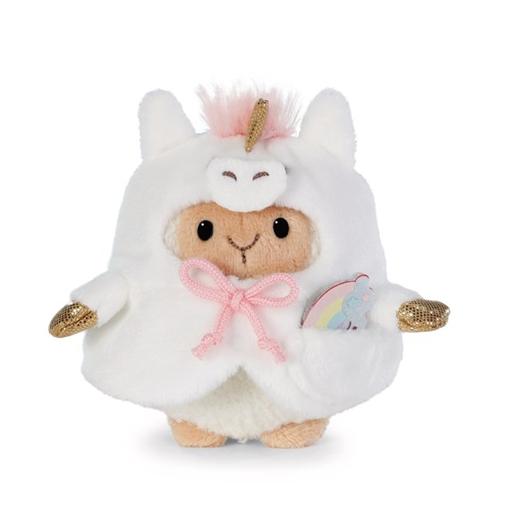 Nici Mymochi 8 cm, Sheep Wools with rainbow and unicorn costume in gift box