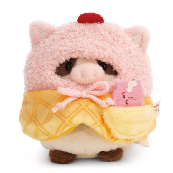 Nici Mymochi 8 cm, Cow Moona with milk-shake and soft ice cream costume in gift box