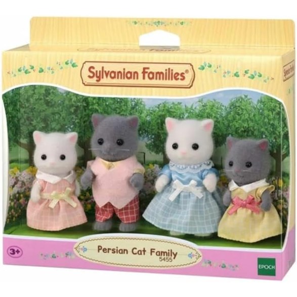 Sylvanian families Persian cat family