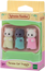 Sylvanian families Persian cat triplets
