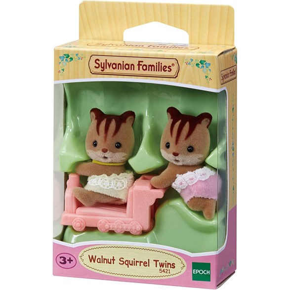 Sylvanian families Walnut squirrel twins