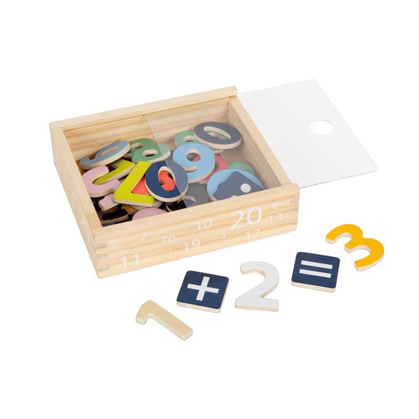 Small foot Magnet numbers