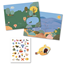 Djeco Reusable stickers, summertime