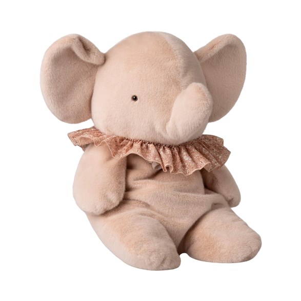 Maileg Elephant plush, big, powder