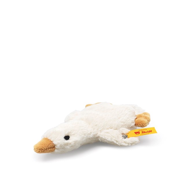Steiff Gilda goose grip toy with rattle, 13 cm