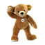 Happy Teddy Bear 28 cm, Light Brown