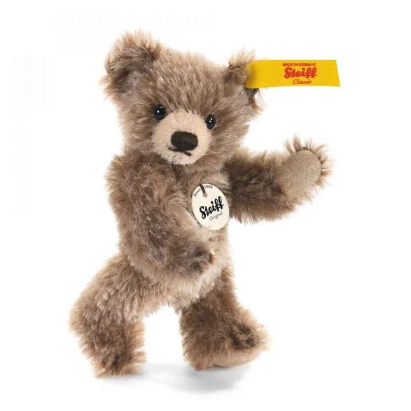 Steiff Mini Teddy Bear, Brown Tipped
