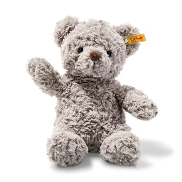 Soft Cuddly Friends Honey Teddy Bear 28 cm, Grey