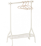 Maileg Clothes Rack - Off White, Incl. 3 Hangers