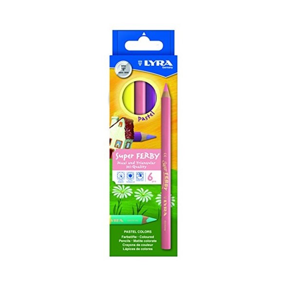 Super Ferby, 6 Pastel Colors