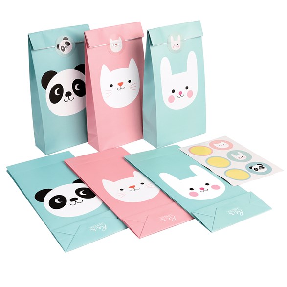 Miko and friends party bags (set of 6)