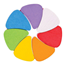 BigJig Toys Rainbow Petals
