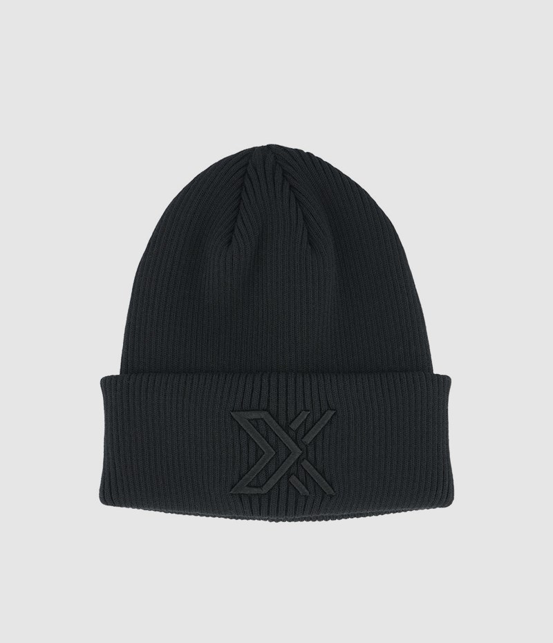 X RIBBED BEANIE