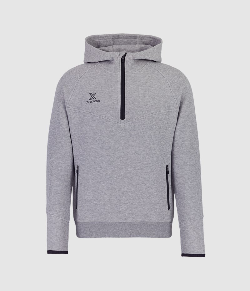 X HALF-ZIP HOODIE