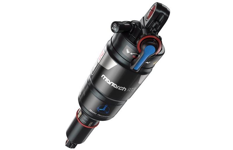 Takaiskunvaimennin RockShox Monarch RT3 197X57 Debonair Mid Reb/Mid Comp