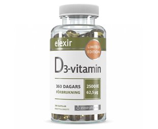 Elexir Pharma D3 Vitamin 2500IE