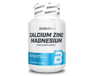 BioTechUSA Calcium Zinc Magnesium Kapslar