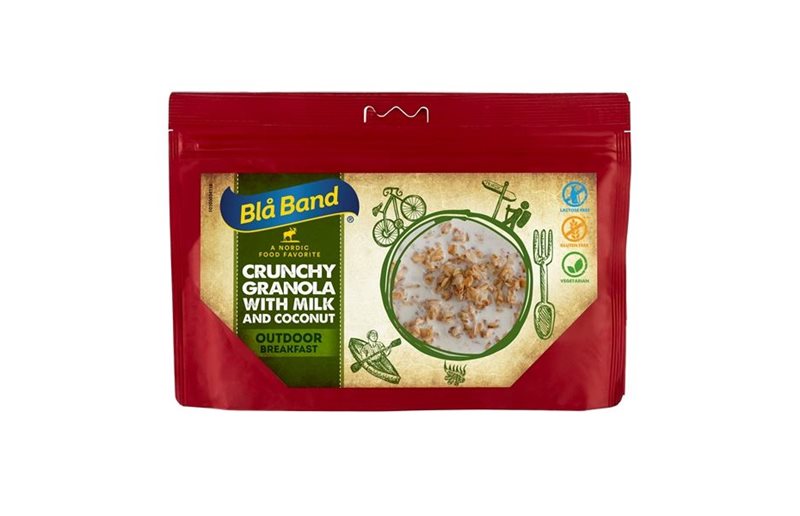 Blå Band Outdoor Meal Crunchy Granola With Milk And Coconut