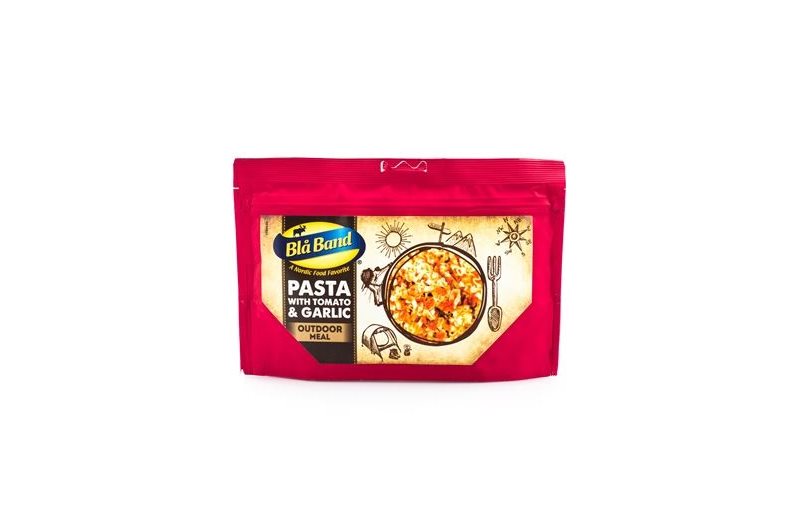 Blå Band Expedition Meal Pasta Med Tomat Och Vitlök