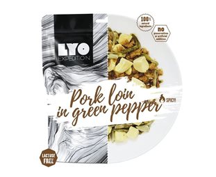 LYOfood Pork Loin In Green Pepper Sauce