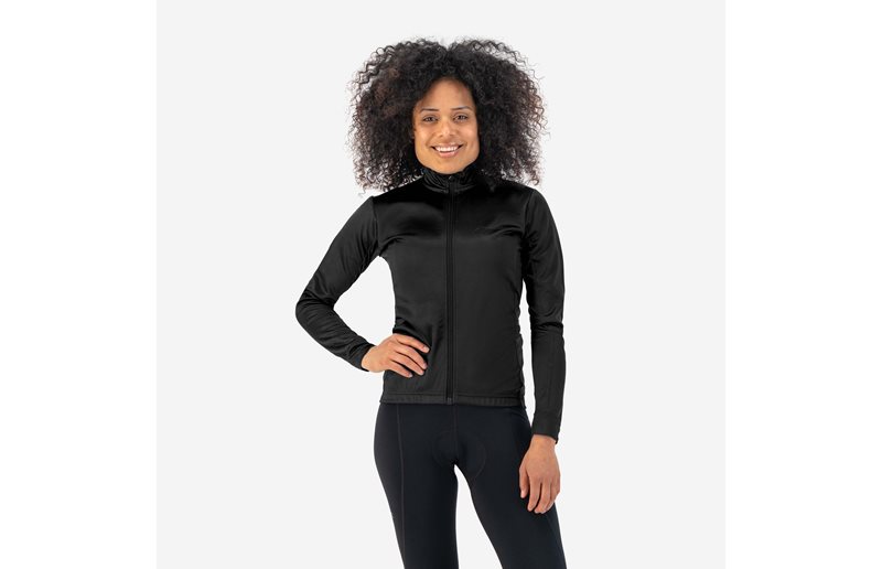 Rogelli Naisten pyöräilytakki LS Core Black