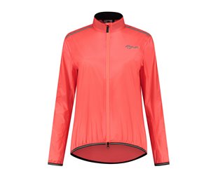 Rogelli Naisten pyöräilytakki Rain Essential Coral