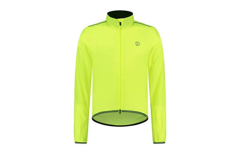 Rogelli Pyöräilytakki Rain Essential Yellow