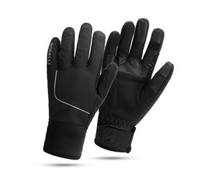 Rogelli Talvipyöräilyhanskat Winter Essential Musta