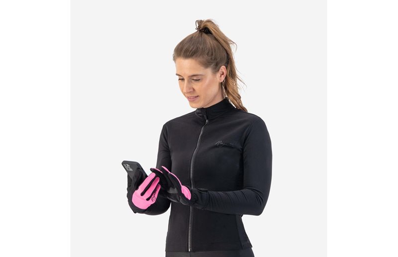 Rogelli Talvipyöräilyhanskat Naisten Winter Core Pink
