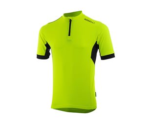 Rogelli Cykeltröja SS Core Kids Fluor/Black